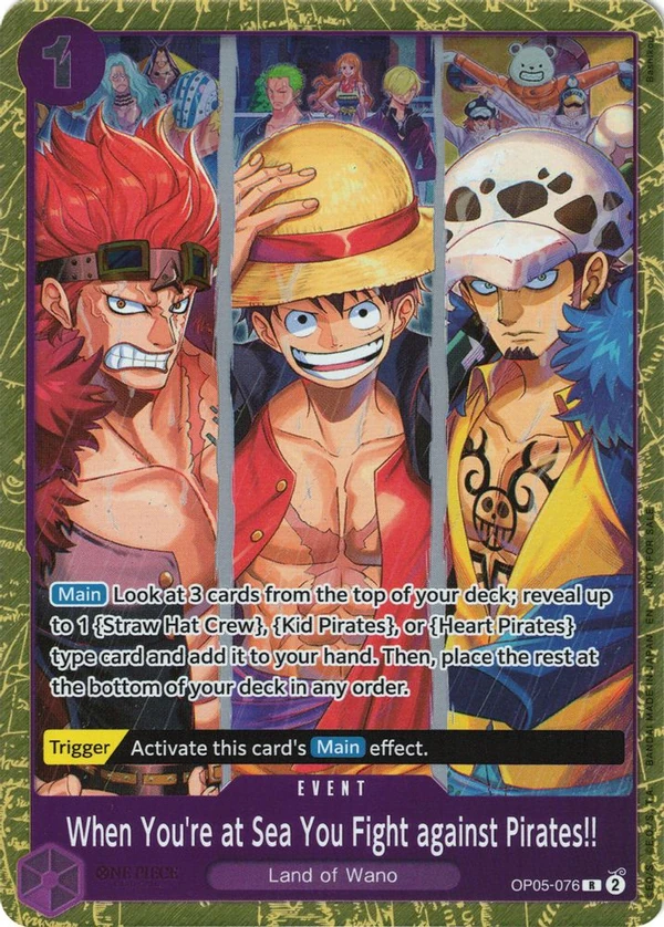 海は海賊が相手だ!!! (OP05-076) - ONE PIECEカードゲーム · OPlayTCG