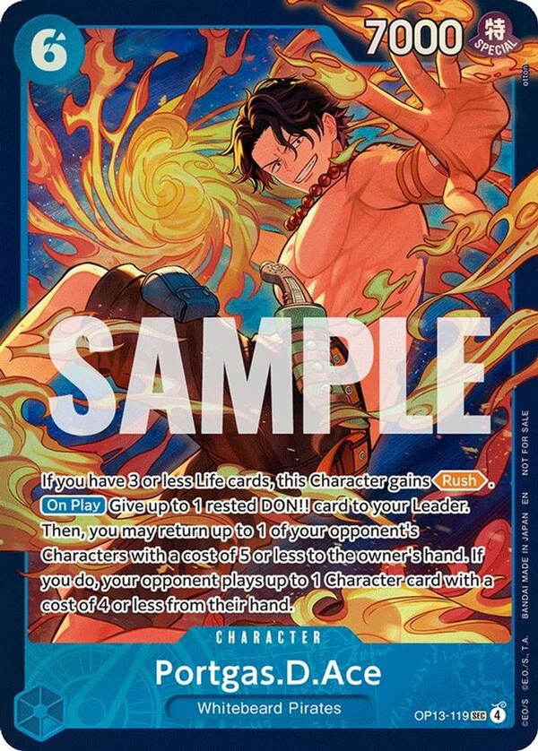 ポートガス・D・エース (OP13-119) - ONE PIECEカードゲーム · OPlayTCG