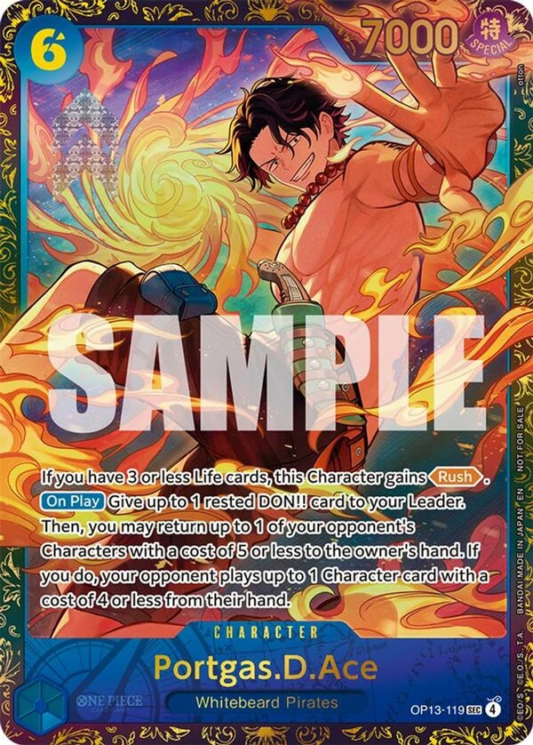 ポートガス・D・エース (OP13-119) - ONE PIECEカードゲーム · OPlayTCG