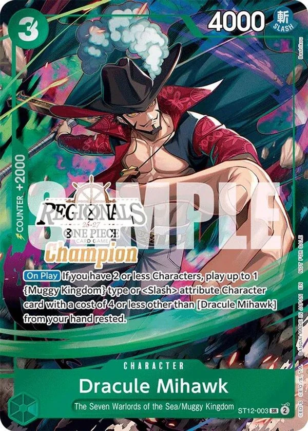 ジュラキュール・ミホーク (ST12-003) - ONE PIECEカードゲーム · OPlayTCG