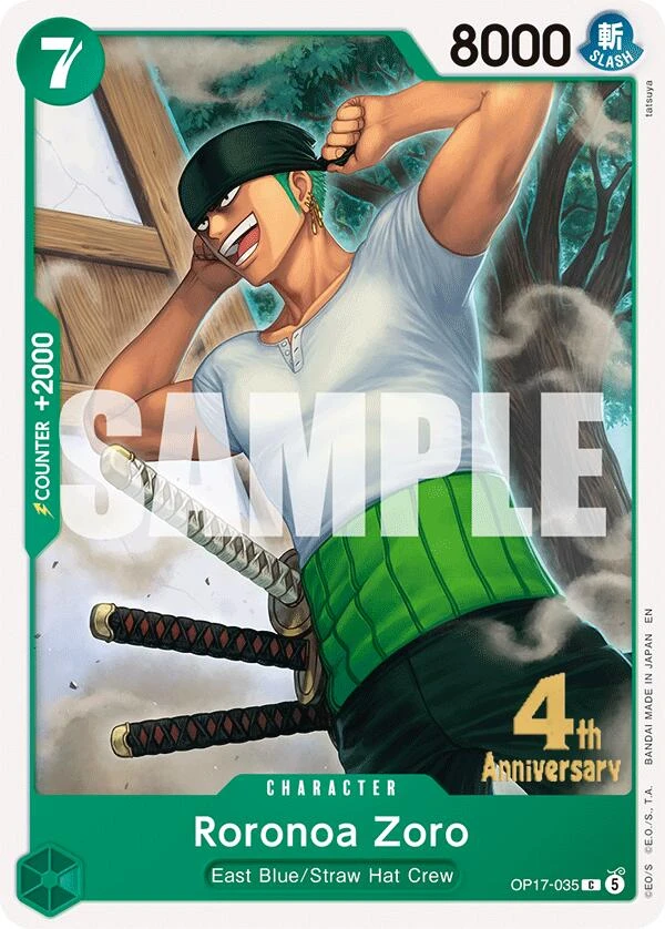 ワンピースカード　 ロロノア・ゾロ ロロノア・ゾロ (OP17-035) - ONE PIECEカードゲーム · OPlayTCG